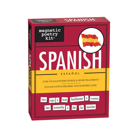 Spanish Magnetic Poetry Kit