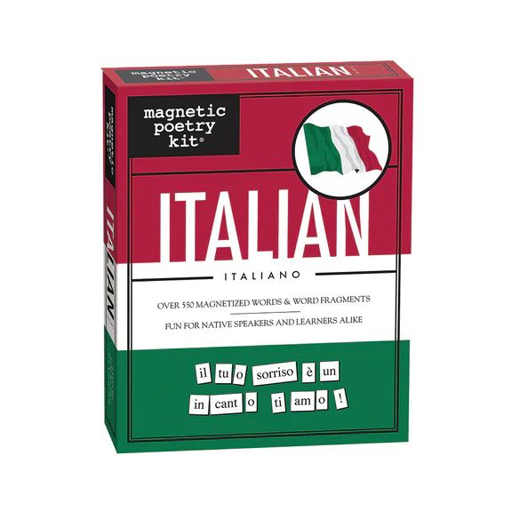 Italian Magnetic Poetry Kit