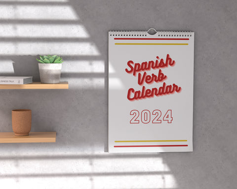 Spanish Verb Calendar