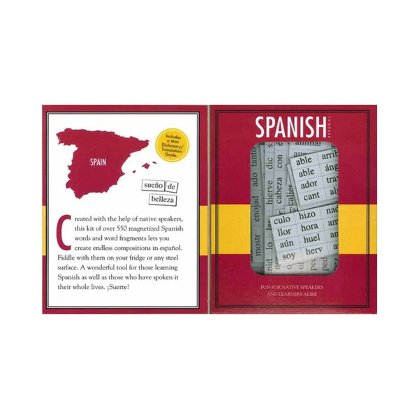 Spanish Magnetic Poetry Kit
