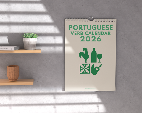 Portuguese Verb Calendar 2026