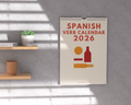 Spanish Verb Calendar 2026