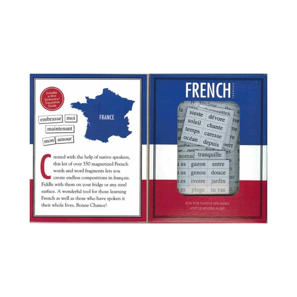 French Magnetic Poetry Kit