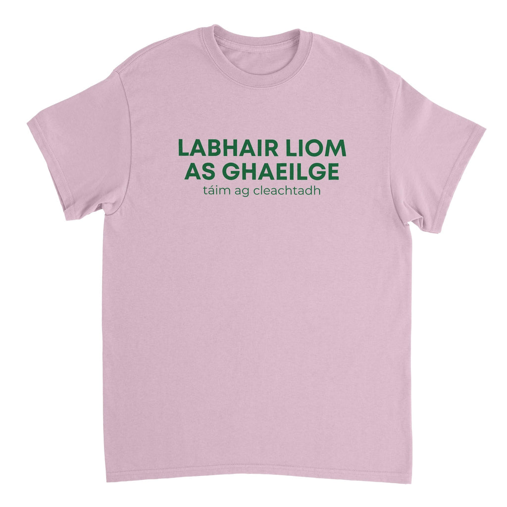 Speak Irish T-Shirt | Irish Language Learner Gift | Gaeilge Speakers