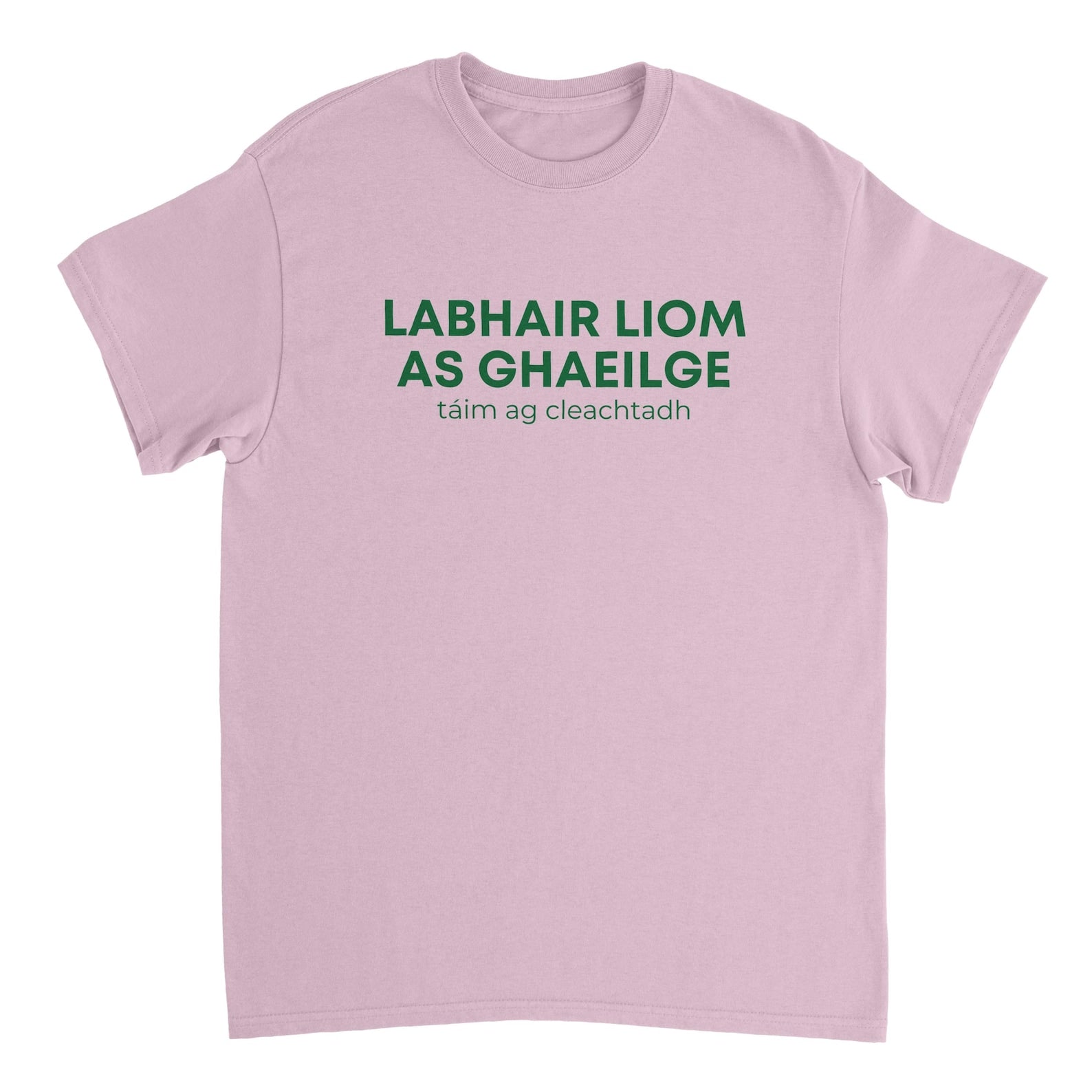 Speak Irish T-Shirt | Irish Language Learner Gift | Gaeilge Speakers