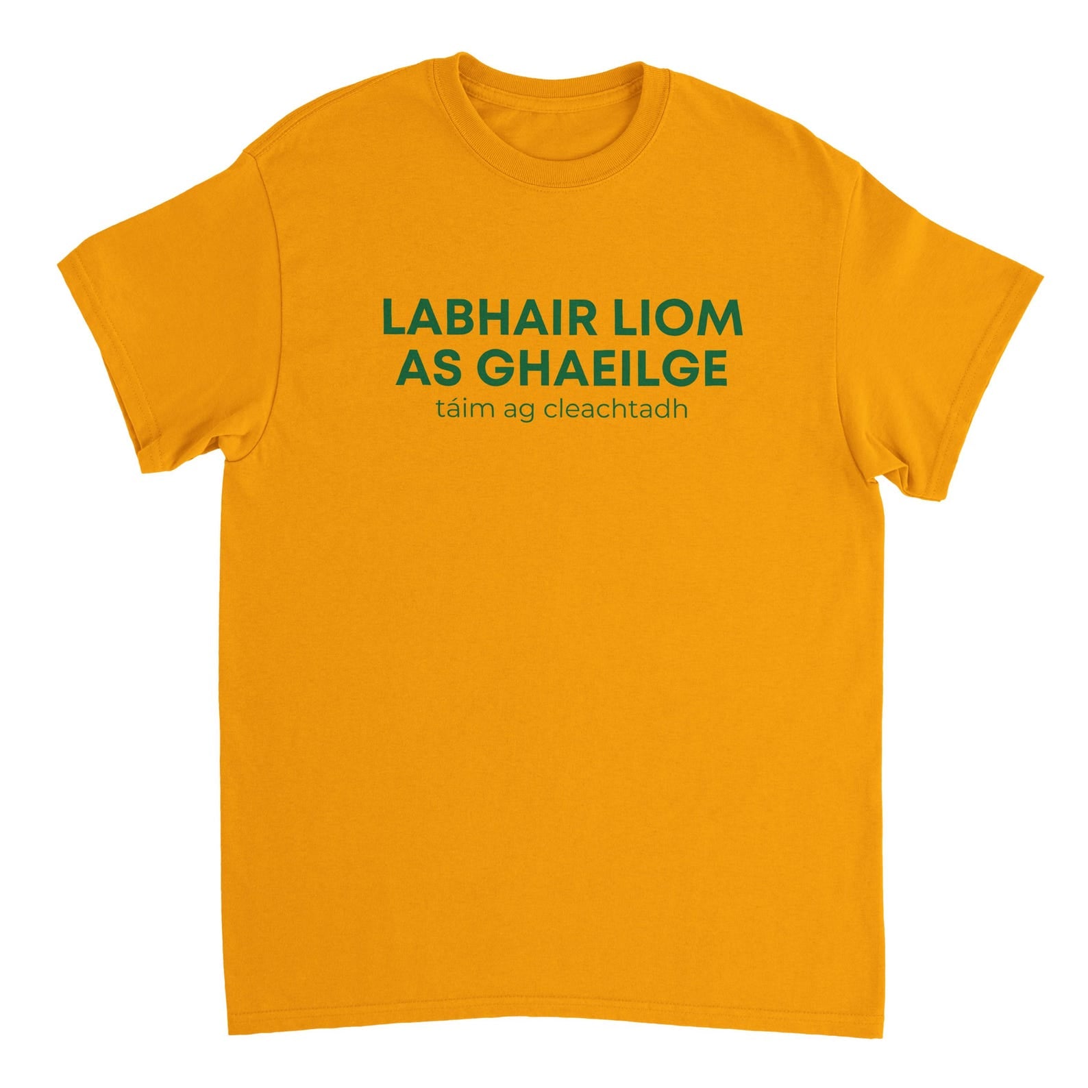 Speak Irish T-Shirt | Irish Language Learner Gift | Gaeilge Speakers