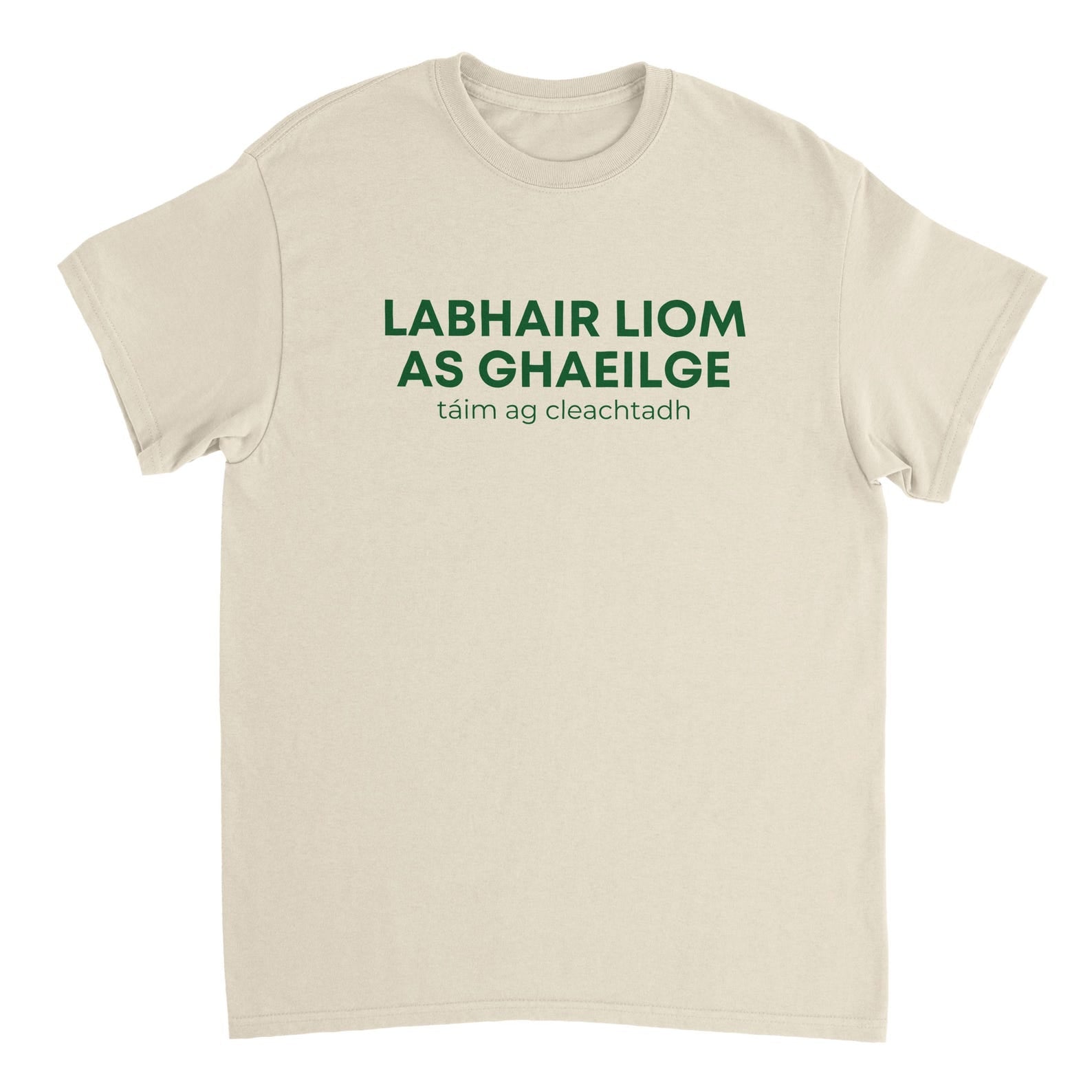 Speak Irish T-Shirt | Irish Language Learner Gift | Gaeilge Speakers