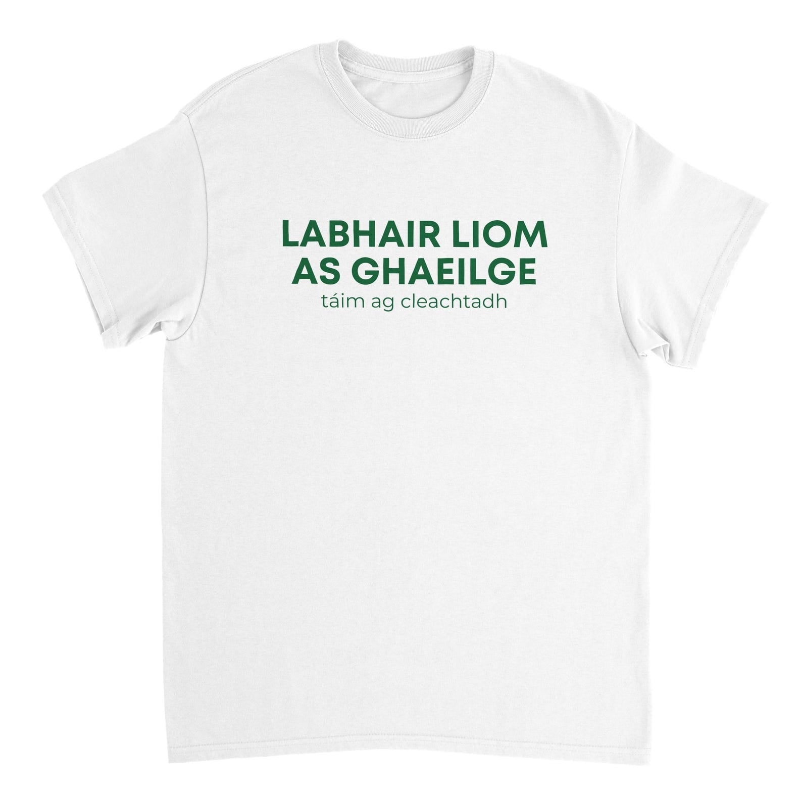 Speak Irish T-Shirt | Irish Language Learner Gift | Gaeilge Speakers