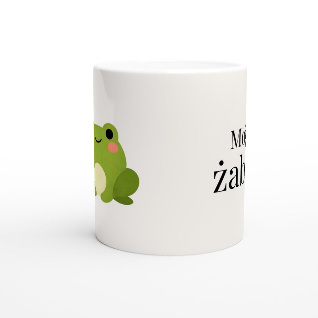 Romantic Polish Mug – Moja Żabko | You Are My Little Frog Coffee Cup