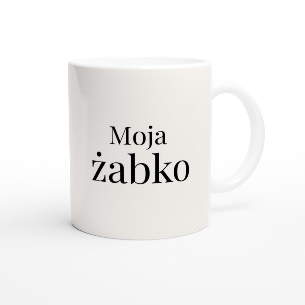 Romantic Polish Mug – Moja Żabko | You Are My Little Frog Coffee Cup
