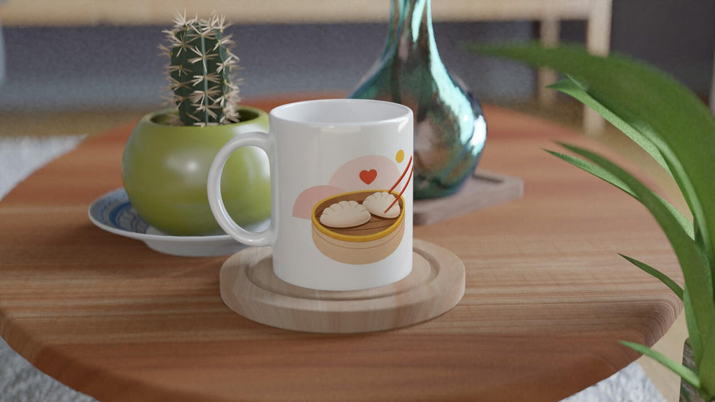 Romantic Chinese Mug – 我的小饺子 | You Are My Little Dumpling Coffee Cup