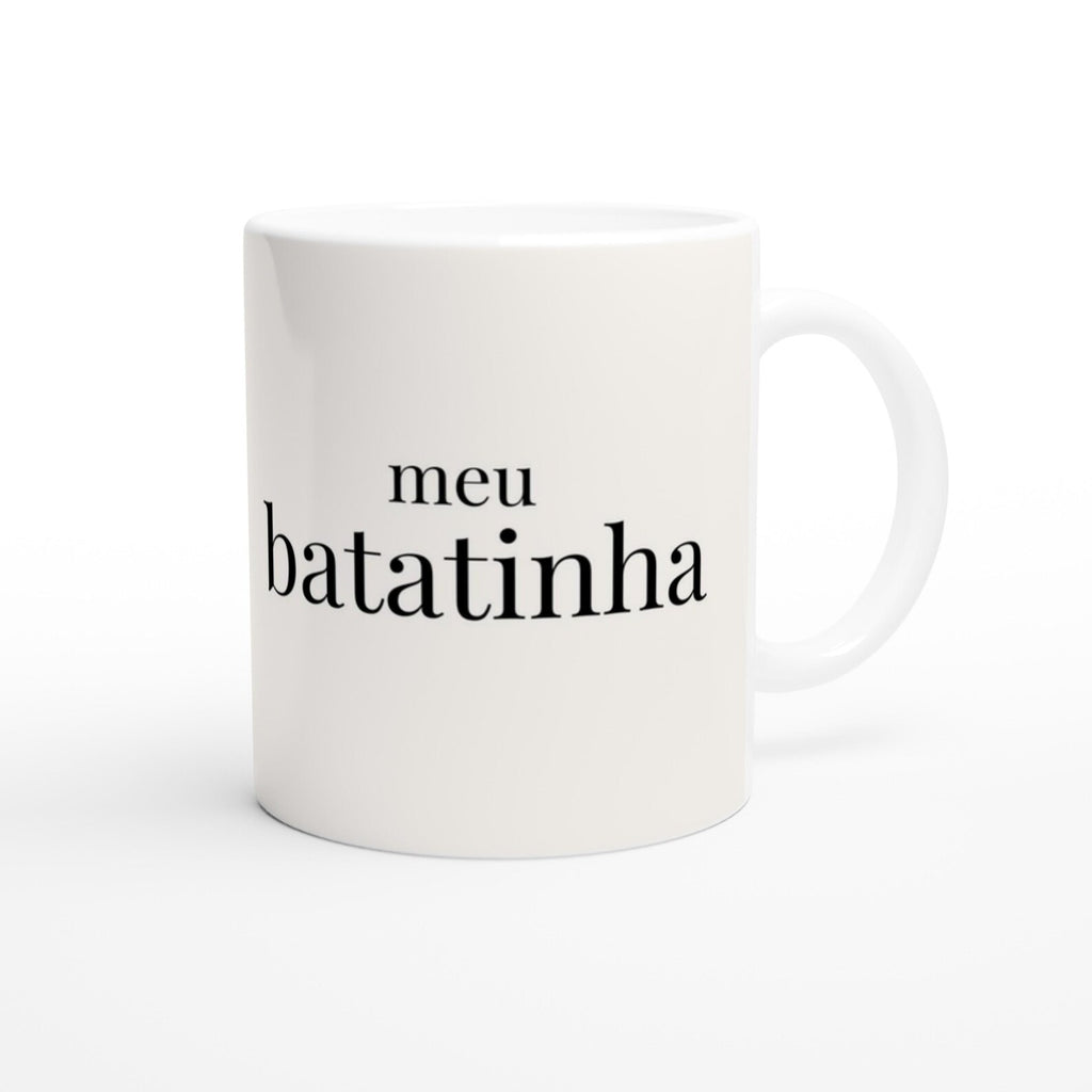 Romantic Portuguese Mug – Meu Batatinha | Brazilian little potato Coffee Cup