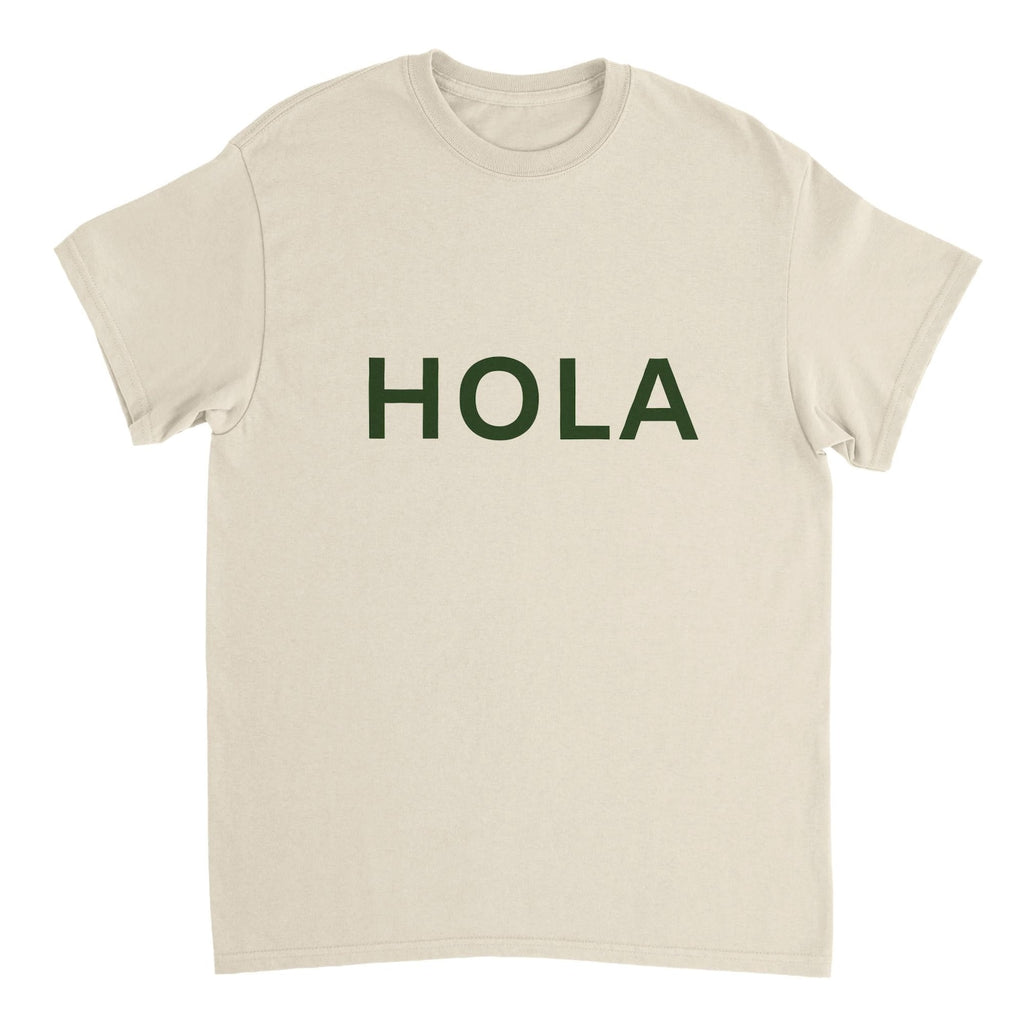 Spanish Hola Adiós  T Shirt | Learn Spanish Gift | Spanish Teacher Tee | Language Learner T-Shirt | Minimalist Unisex Tee