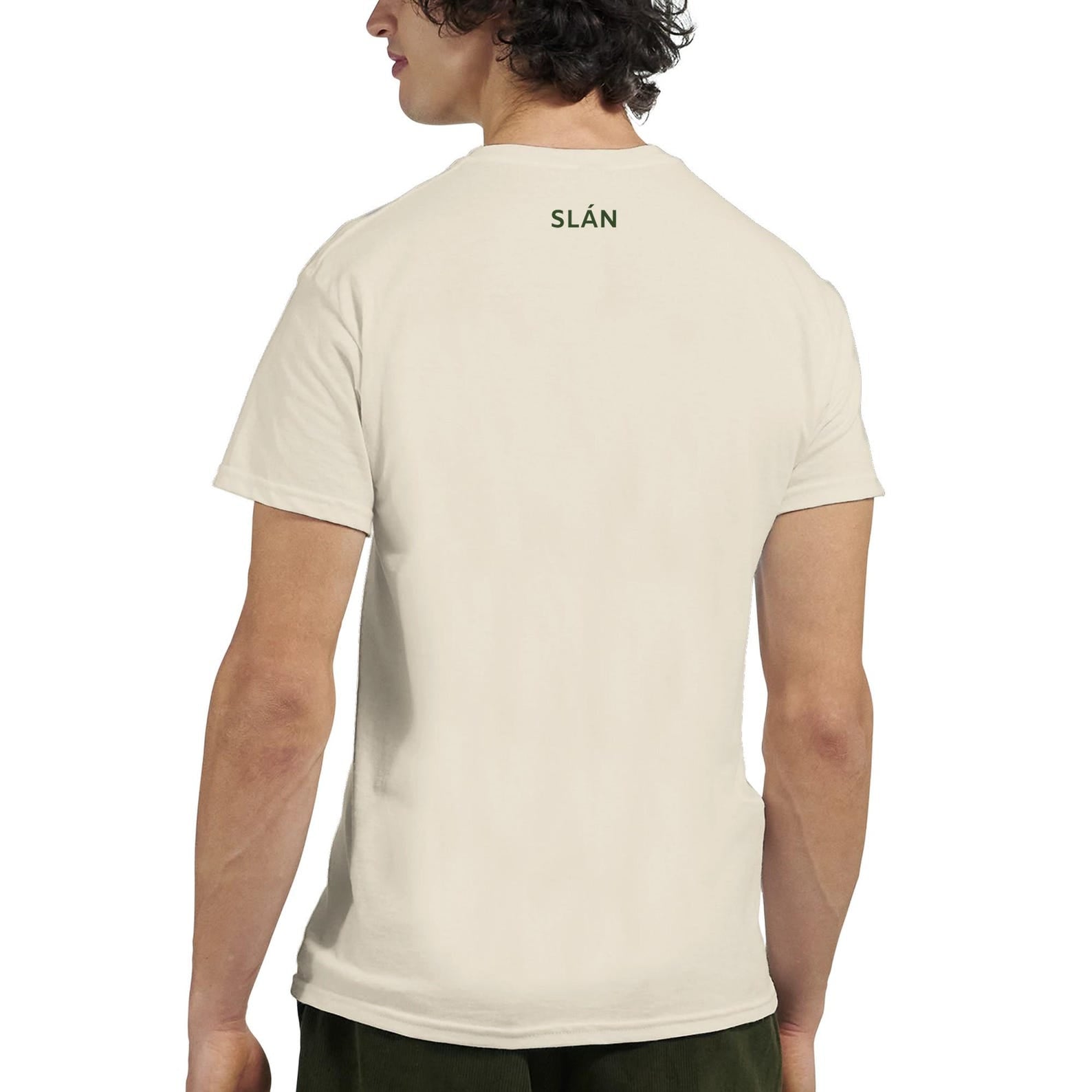 Irish Hello Goodbye T Shirt | Haigh Slán Shirt | Learn Irish Gift | Gaeilge Language Tee | Irish Teacher Gift | Minimalist Unisex T-Shirt