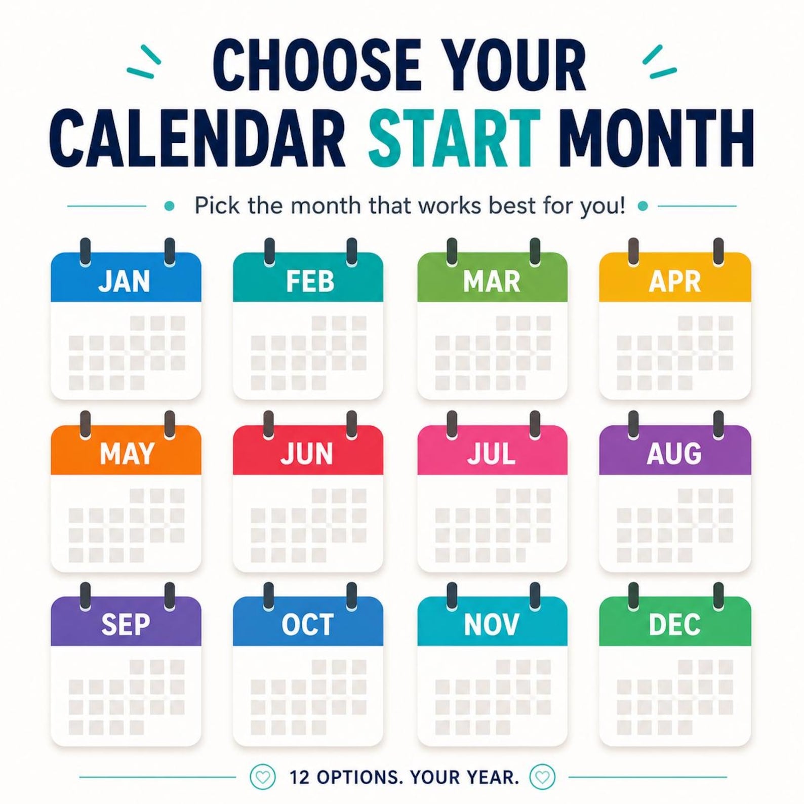 Arabic Verb Calendar 2027 – Language Learning, A3 Wall Calendar