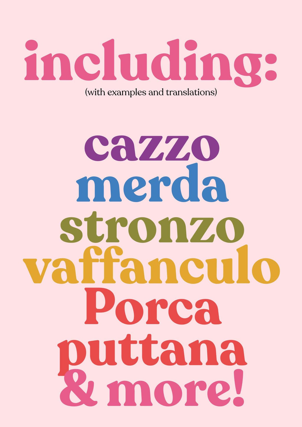 Italian Swearing Calendar 2027 | Learn Italian Slang & Swear Words | Funny Italian Gift | A3 Wall Calendar | Adult Language Learning Gift