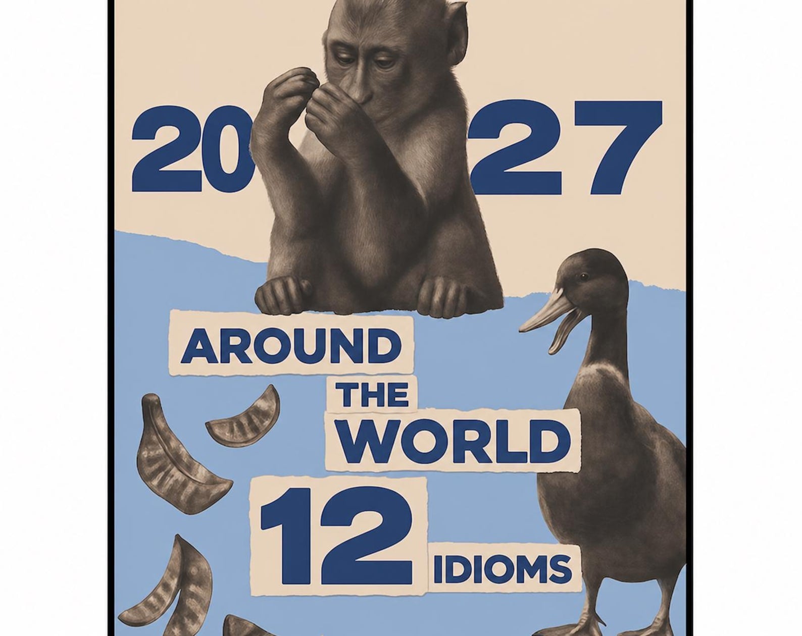 Idioms From Around The World Calendar | Languages and Culture 2027