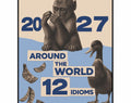 Idioms From Around The World Calendar | Languages and Culture 2027