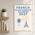 French Passé Composé Calendar