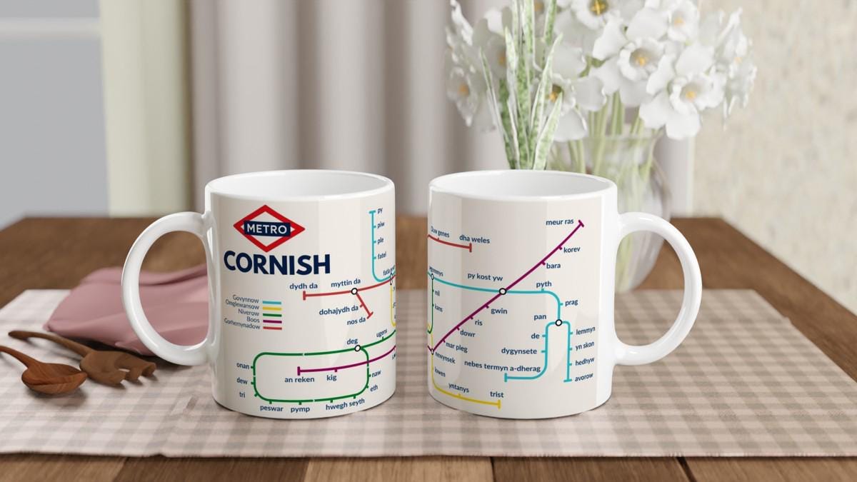 Cornish Metro Mug