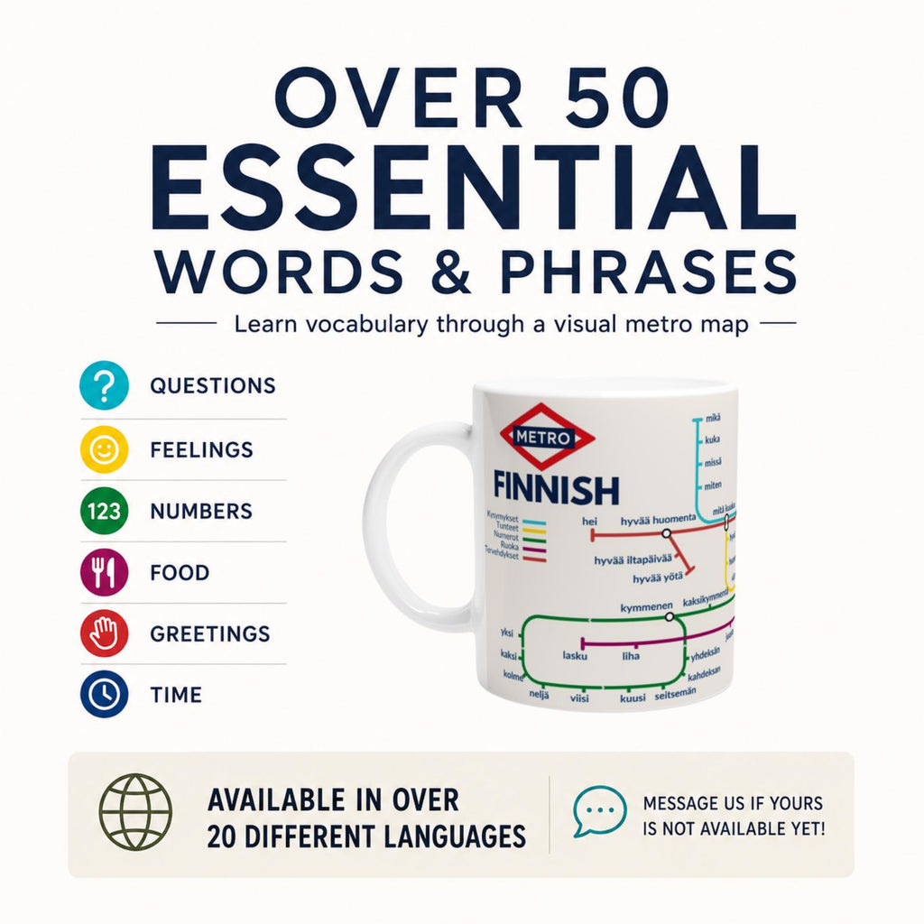 Finnish Metro Mug