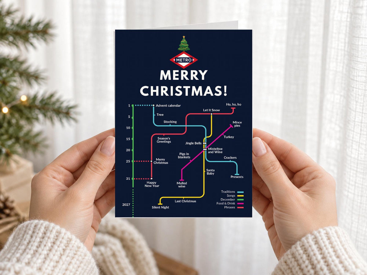 English Christmas Card