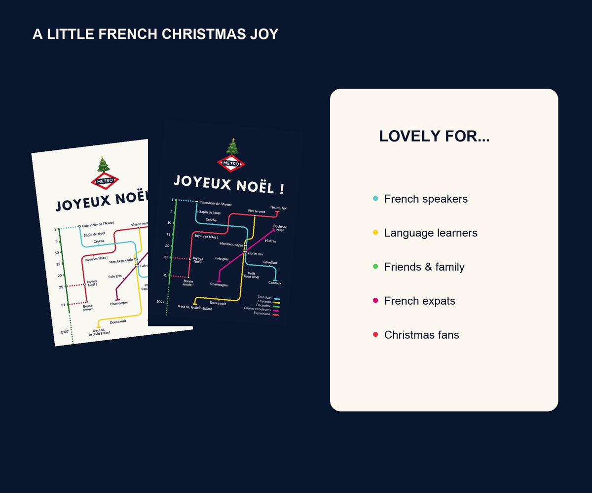 French Christmas Card