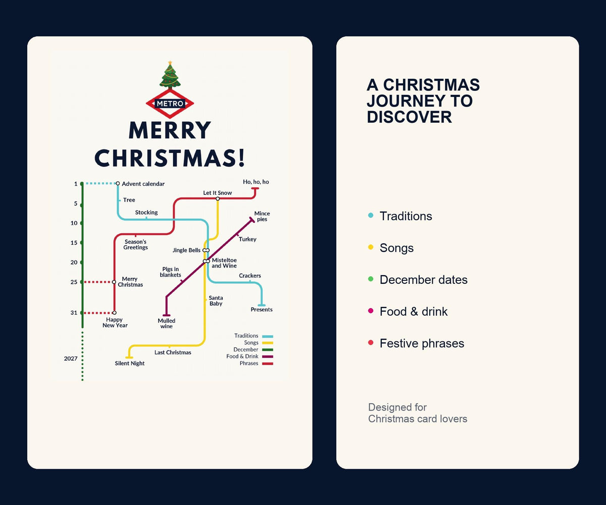 English Christmas Card