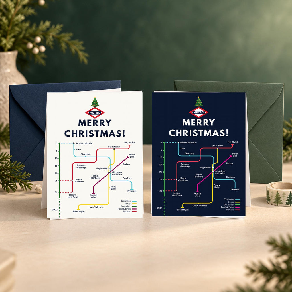 English Christmas Card