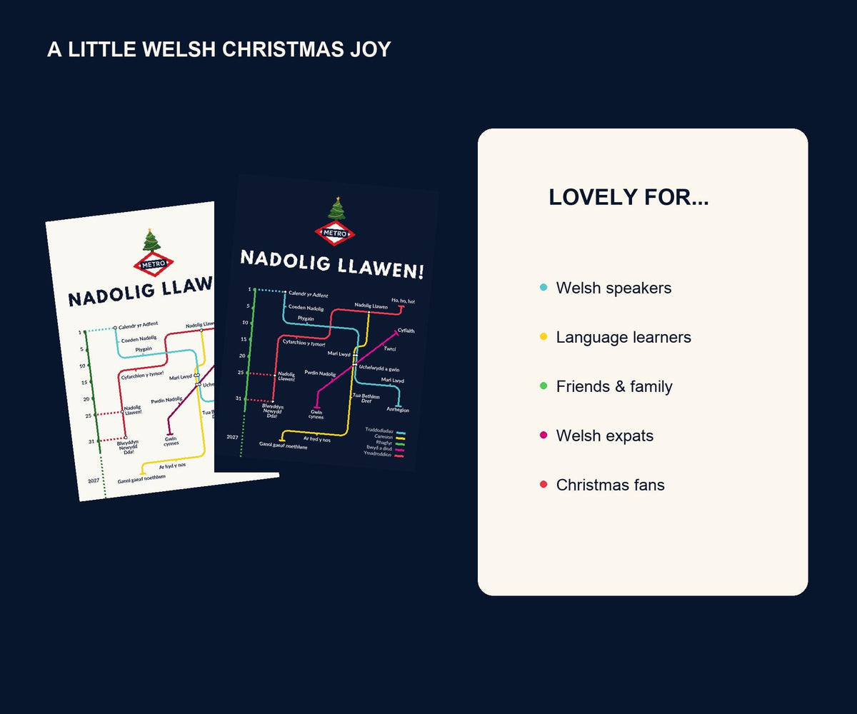 Welsh Christmas Card