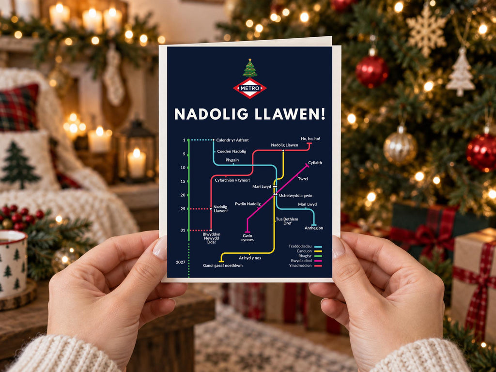 Welsh Christmas Card