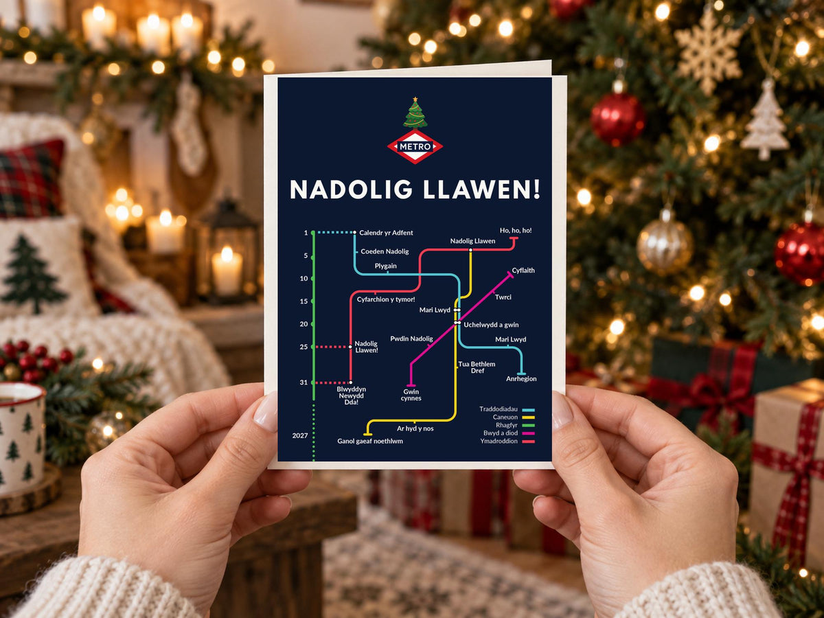 Welsh Christmas Card