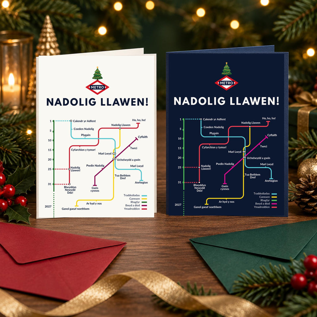 Welsh Christmas Card