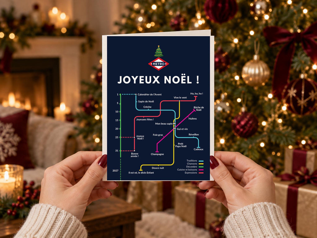 French Christmas Card