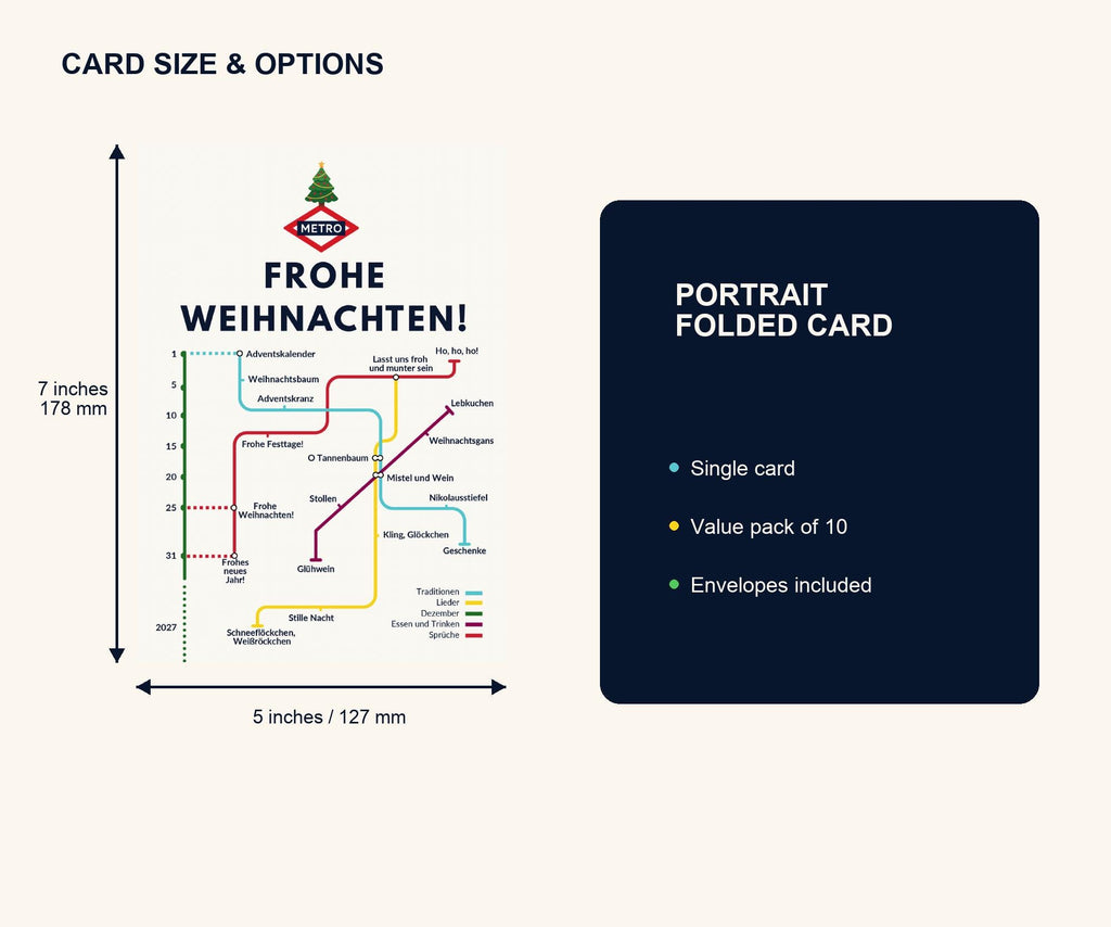 German Christmas Card