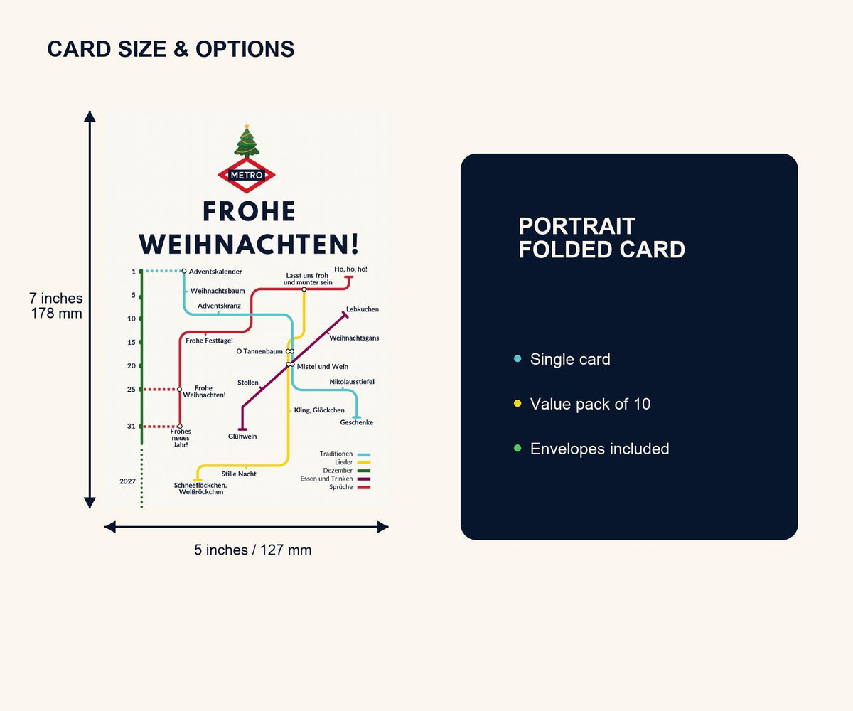 German Christmas Card