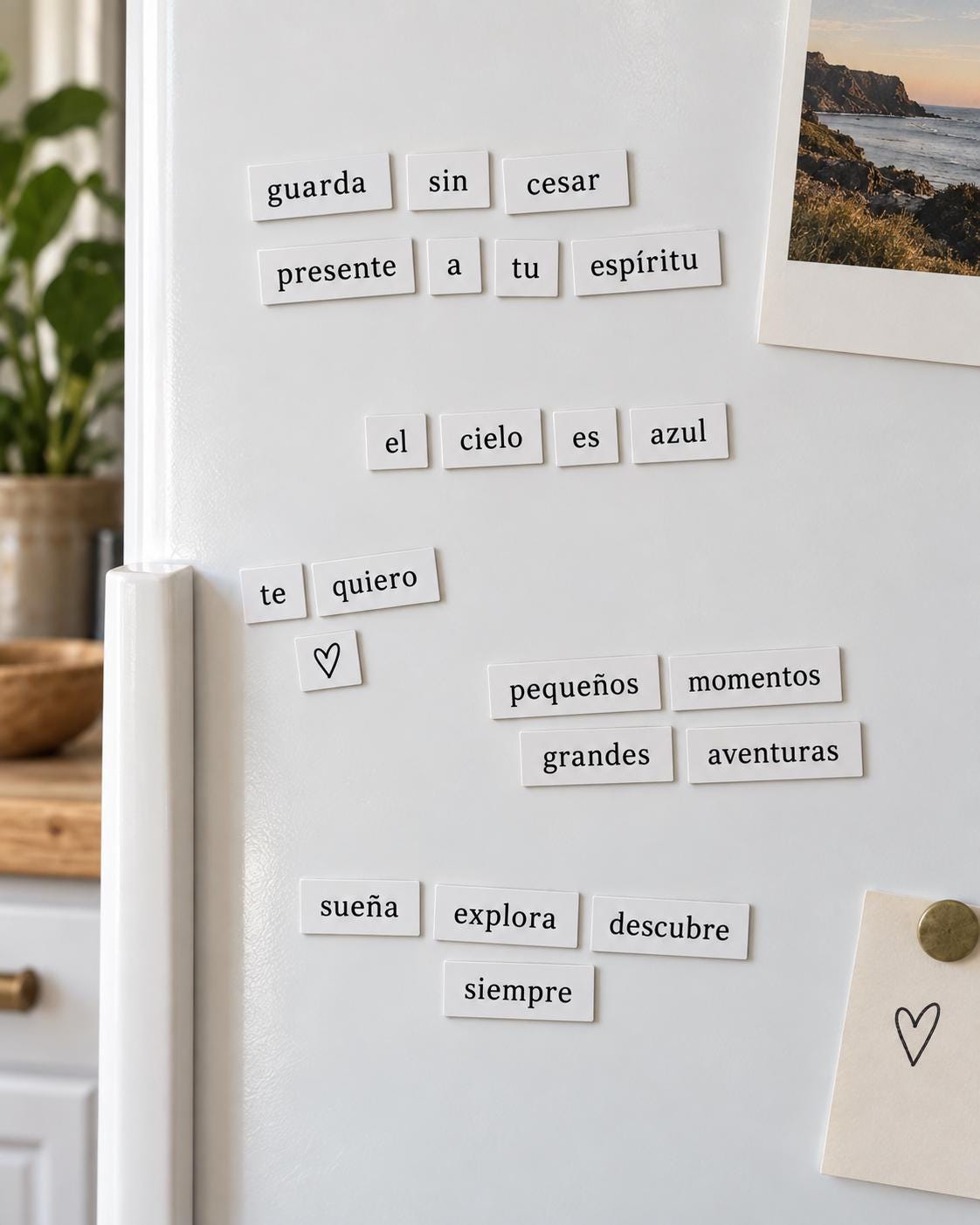 Spanish Magnetic Poetry