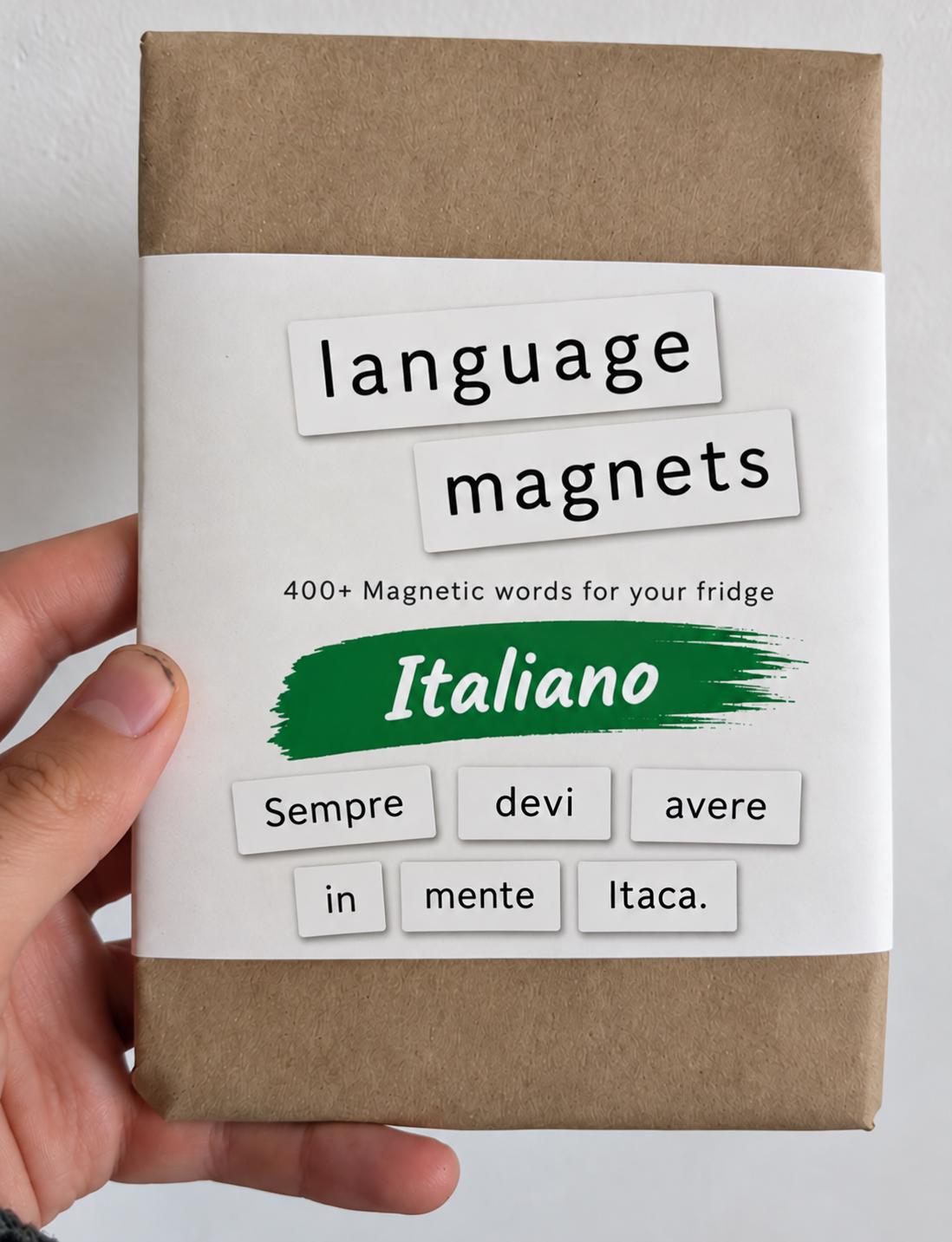 Italian Magnetic Poetry