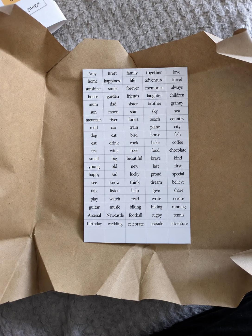 Custom Magnetic Poetry Set