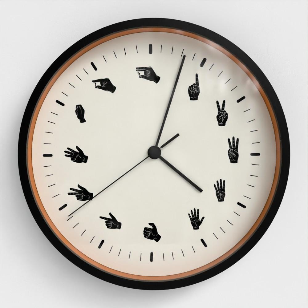 BSL Wall Clock