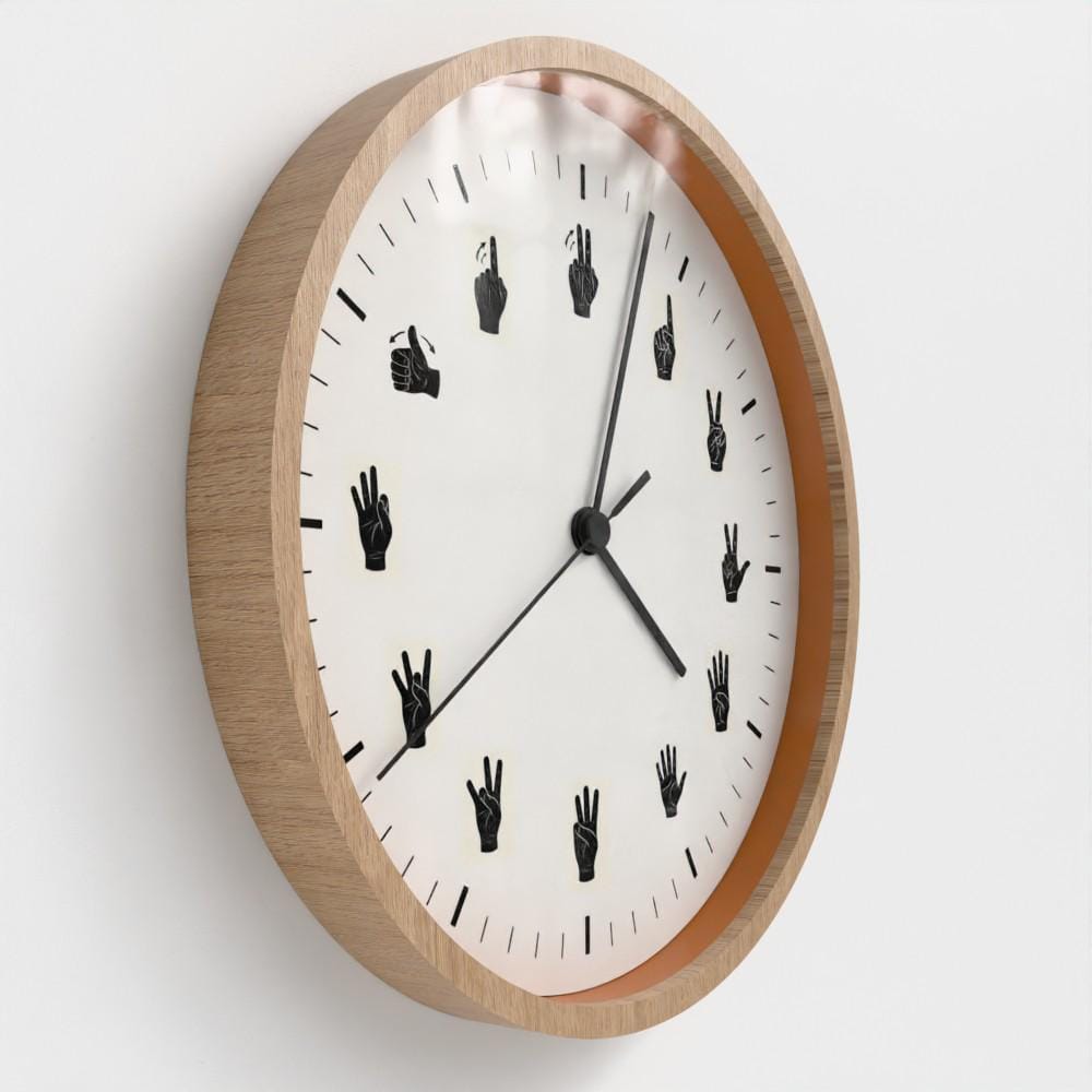ASL Wall Clock