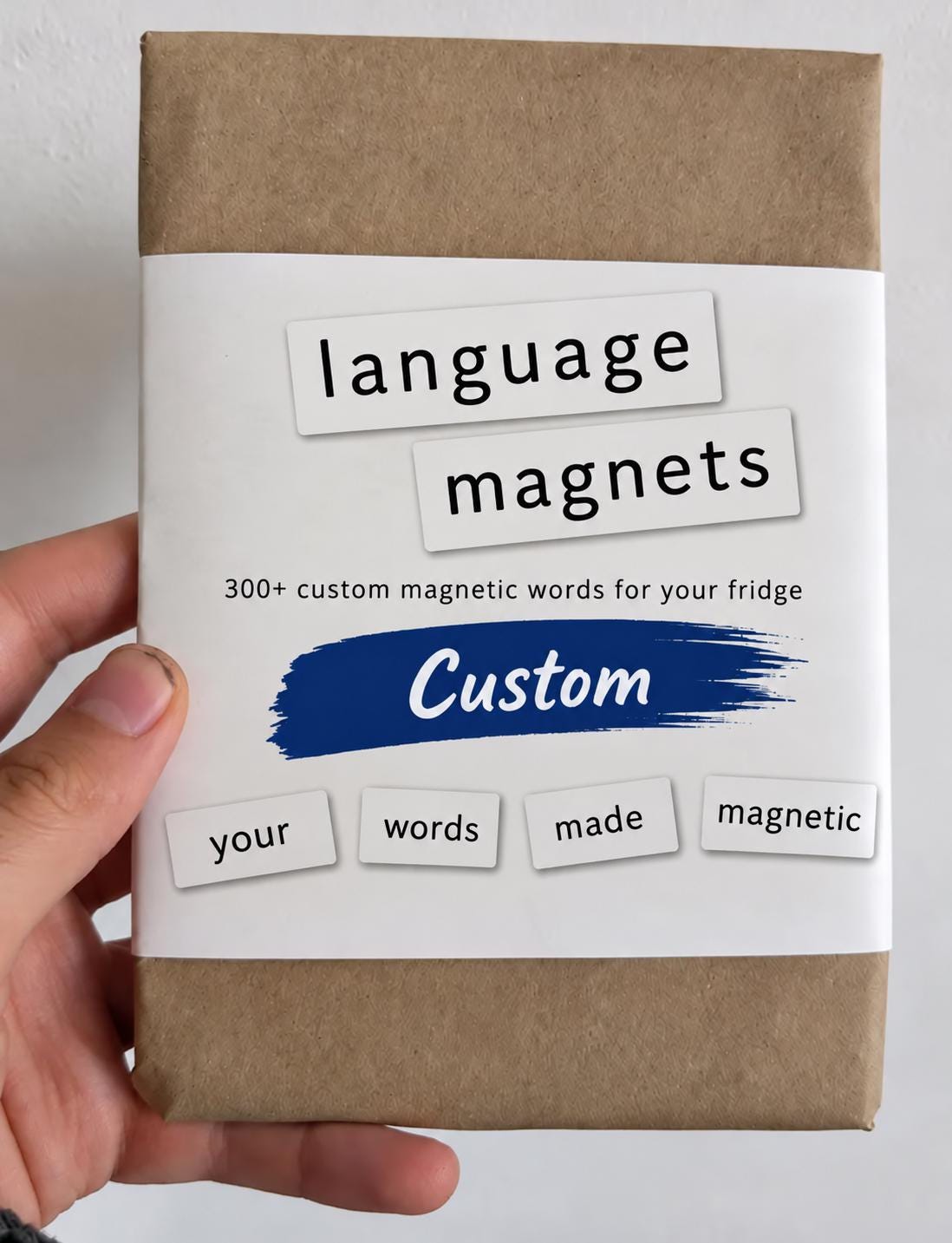 Custom Magnetic Poetry Set