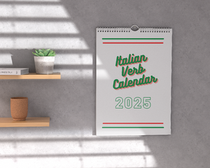 Italian Verb Calendar