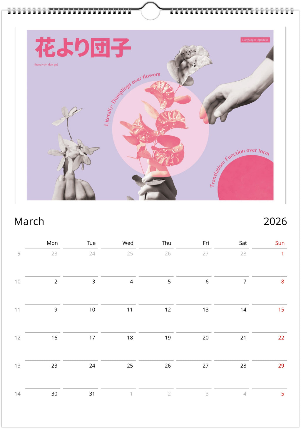 World Idioms Calendar